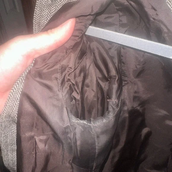 Tory Burch Tweed Lined Blazer Jacket Size 10 - Picture 8 of 9